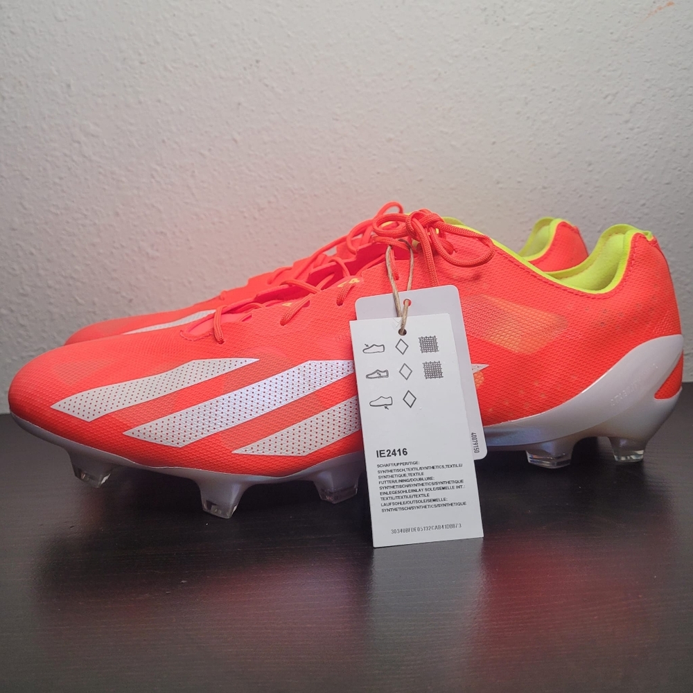 Adidas X CrazyFast+ FG Energy Citrus Cleats Men’s Sizes Brand New IE2416 Soccer